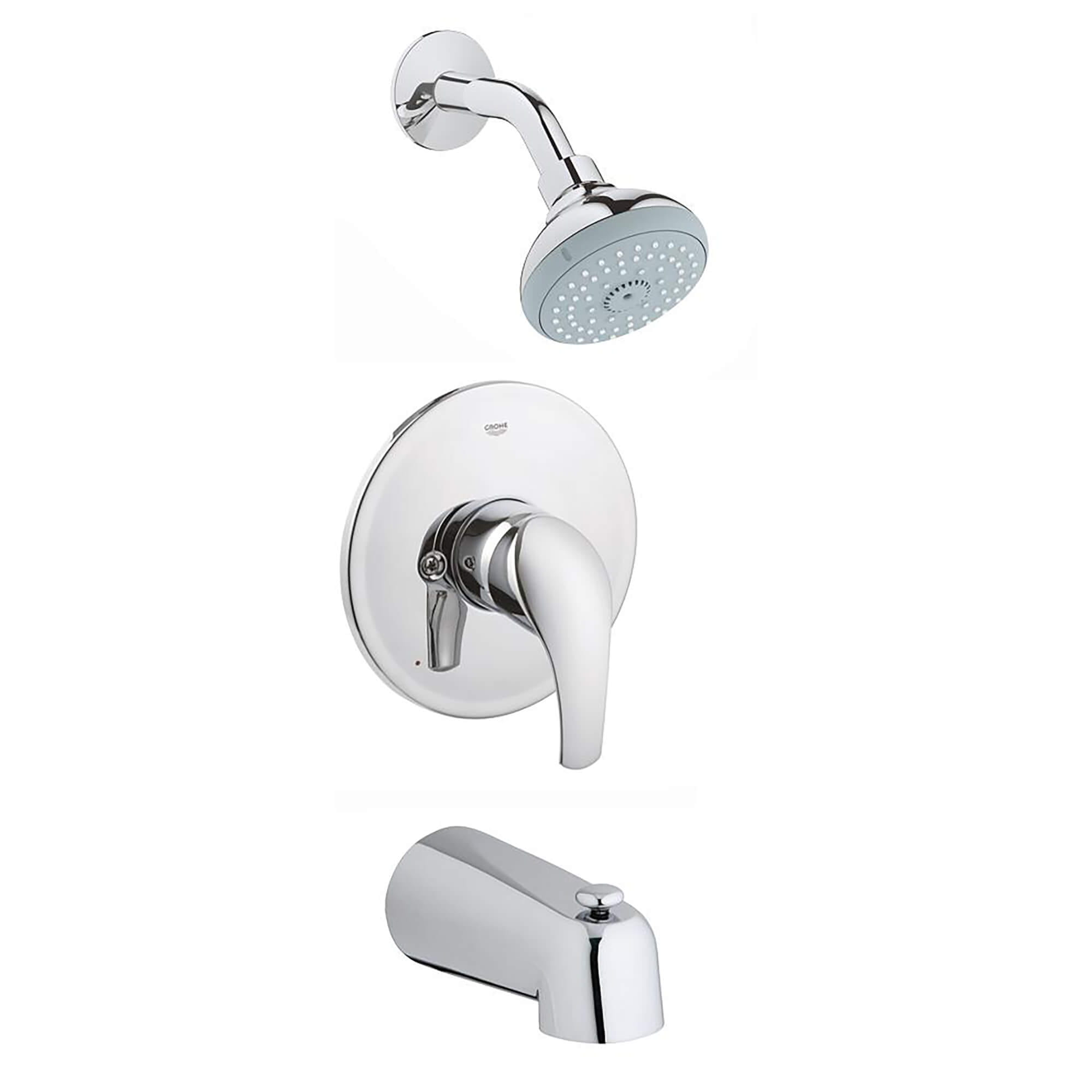 grohe tub and shower combo